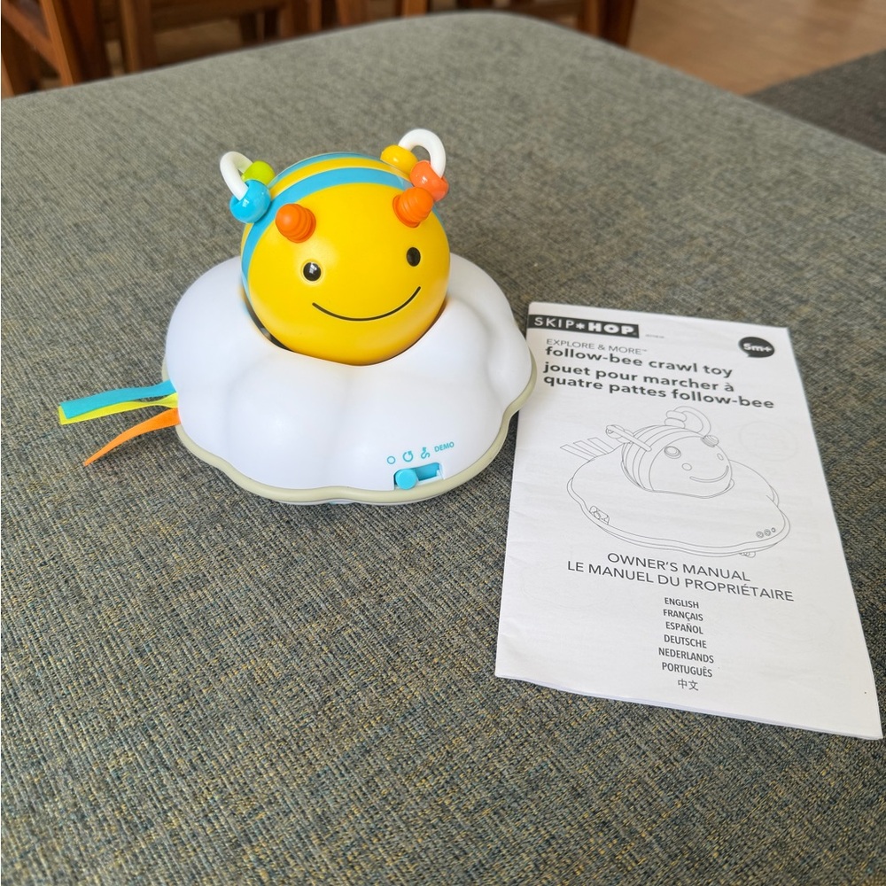 Skip Hop Bee Crawl Toy